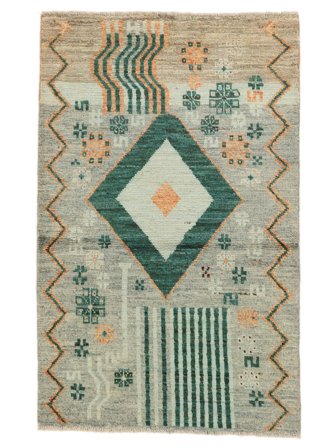 Klein Moroccan Berber - Afghanistan 90X142 Wolle, Teppich