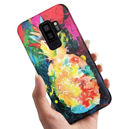 Samsung Galaxy S9 Plus - Skal/Mobilskal Regnbåg Ananas
