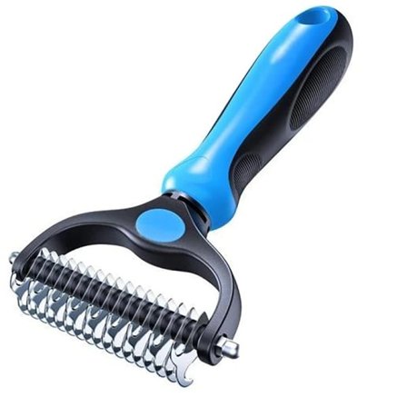 Grooming Værktøj Hund Børste Dobbeltsidet Kæledyr Hårfjerner Kam Til Hund Forsyning Kat Kam Og Pleje børste