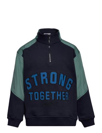 Tnfully Os Sweatshirt Sweat-shirt Genser Multi/mønstret The New*Betinget Tilbud