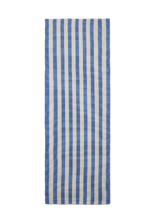 Åhléns Home Matta HANNA 70x20 cm Mattor Blå ONESIZE