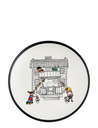 Barbo Toys | Pippi Tableware Plate - Trend | Ø 21 CM