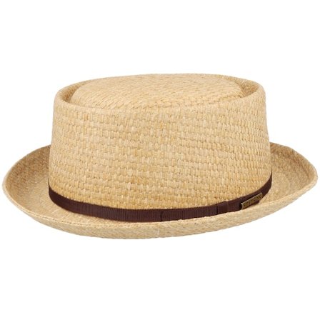 Stetson - Beis porkpie Sombrero - Pork Pie Toyo Natural Straw Hat @ Hatstore