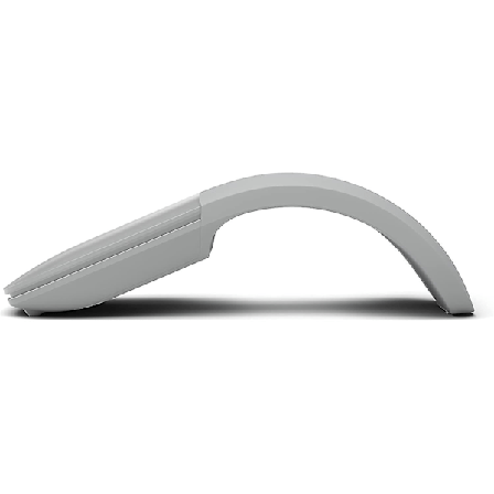 Microsoft Arc Mouse - Bluetooth-mus til pc, bærbare computere, der er kompatible med Windows, Mac, Chrome OS (tynd, let, transportabel, taktil) - Hvid