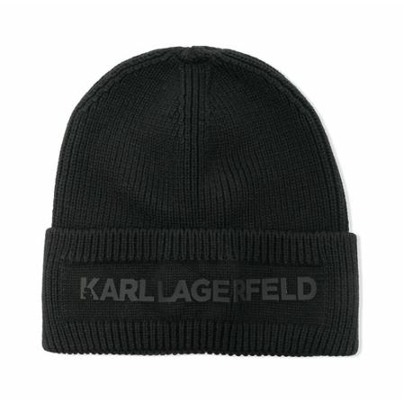 Karl Lagerfeld Beanies , Zwart , unisex , Maat: L Hoeden
