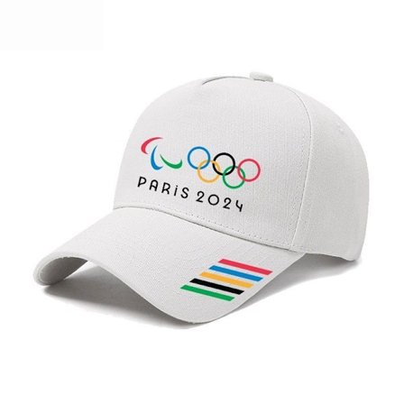 2024 Paris Olympics Perimeter PARIS Five Rings Commemorative Hat Baseball Cap