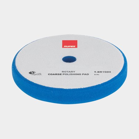 Polierscheibe RUPES BigFoot Rotary Coarse Polishing Pad, Ø150 mm, hart, passt zu Stützteller Ø125 mm - Boot