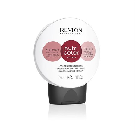 Revlon Professional Nutri Color Filters 500 Purple Red 240 ml, Hår, Hårfarve, Washouts