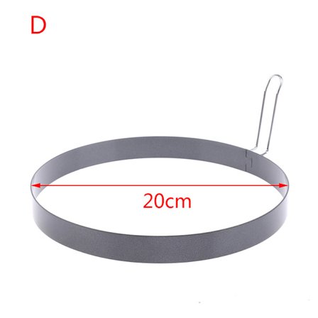 9/10/15/20 cm Pandekageform Metal Stegeæg Shaper Non Stick