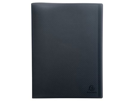 EXACOMPTA Demobok recycled 50 fickor svart - Lyreco - Kontorsmaterial - Pärmar och register - Demopärmar och demoböcker