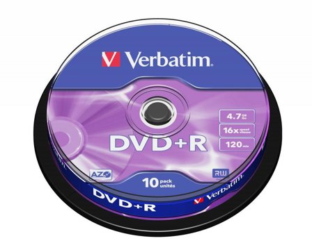 Verbatim DataLifePlus - DVD+R x 10 - 4.7 GB - lagringsmedier