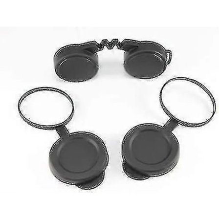 10x42 Gummilinsskydd för kikare + Regnskydd, objektiv Optikskydd