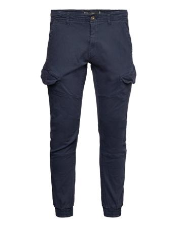 Filton Trousers Cargo Pants Navy INDICODE