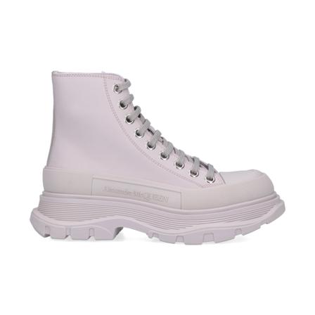Alexander McQueen, Lace-up Boots Biały, Kobieta, Rozmiar: 39 EU