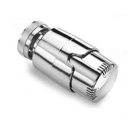 Comando termostatico cromato Ercos per valvole termostatiche e termostatizzabili per radiatori