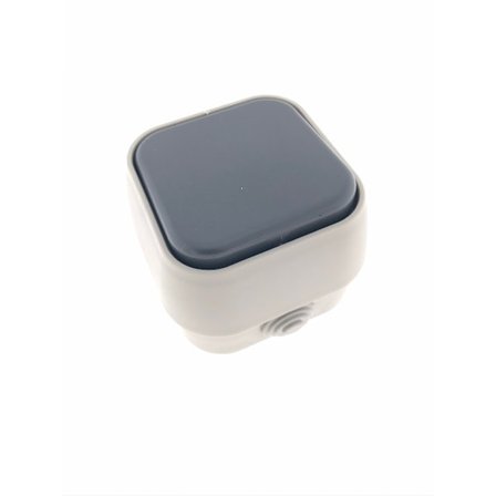 Bryter 1-veis 10A vanntett IP54