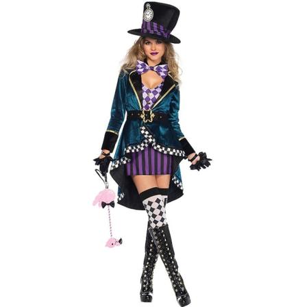 Halloween-naisten taikuriesityksen cosplay-asu L