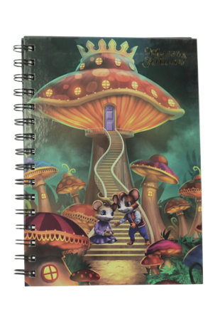 Hedlunds Musse & Helium Wire-o block A5 Kontor papper Flerfärgad