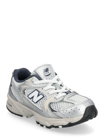 New Balance New Balance 530 Kids Bungee Lace - Silver - 23.5