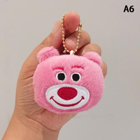 Tegnefilm Sanrio plys nøglering dukke legetøj nøgleringe Kuromi A6