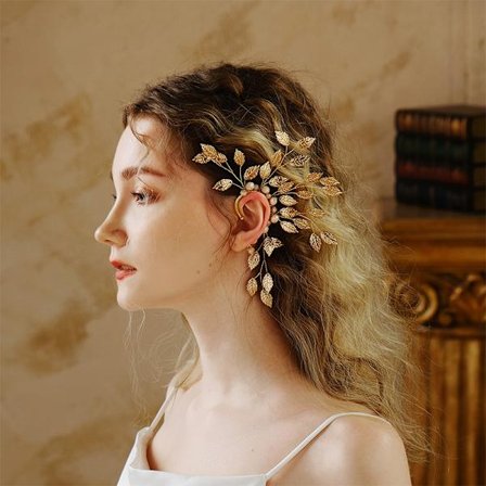 Fashion Crystal Ear Bone Clip Käsintehty korvakoukku rei'ittämätön