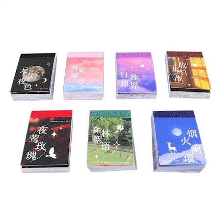 7 Sæt 350 Ark Vintage Klistermærkebog Stærk Vedhæftning Vandtæt Farveægte Scrapbog Klistermærker til DIY Journalføring Fotoalbum