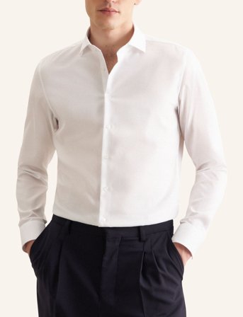 Seidensticker Spread Kent 98 - White - 44