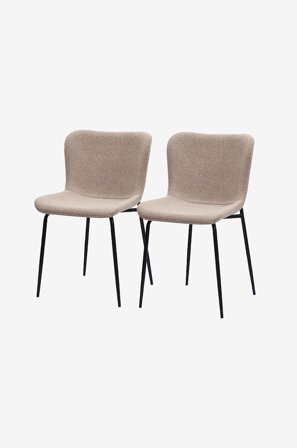 Homeroom Collection - Otto 2-pack matstol - Natur - Stolar - Från Homeroom