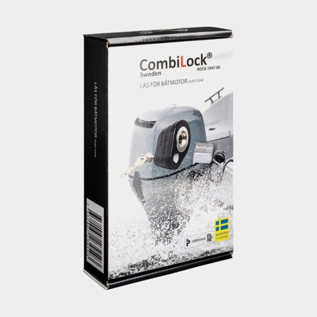 Buitenboordmotorslot Combilock Outboarder Rock, klasse 4, voor vastgeschroefde motoren (meer dan 50 pk)