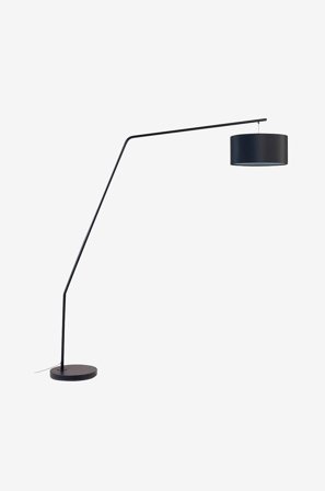 Kave Home - Gulvlampe Ciana - Svart - Gulvlamper - Fra Homeroom