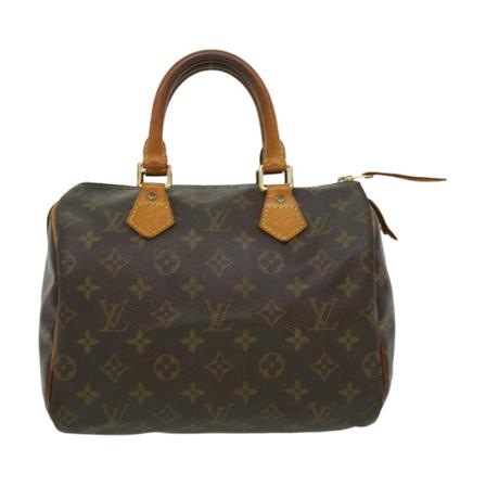 Louis Vuitton Vintage, Pre-owned Speedy 25 Monogram Handbag Bruin, Dames, Maat:ONE Size