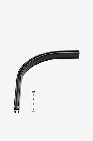 Jotex - Winkelelement 90° Schwarz - FLEXI - Kaufe Gardinenschienen bei Jotex