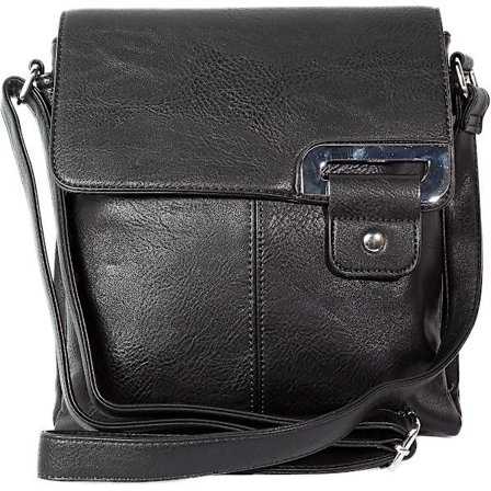 Middels Stor Crossbody Messenger Bag med Flere Rom for Kvinner, Daglig Reiseveske