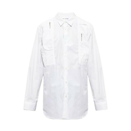 Comme des Garçons Shirt with pockets Hvid, Herre Skjorter