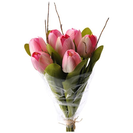 Tulppaanikimppu Kevät Vaaleanpunainen