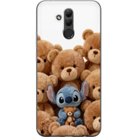 Yhteensopiva Puhelinkuori Huawei Huawei Mate 20 lite Suloinen ja turvallinen kuvitus Stitchin ympäröimänä, jossa on pehmoja luoden lämpimän ja l