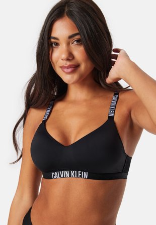 Calvin Klein Lightly Lined Bralette Black Klær