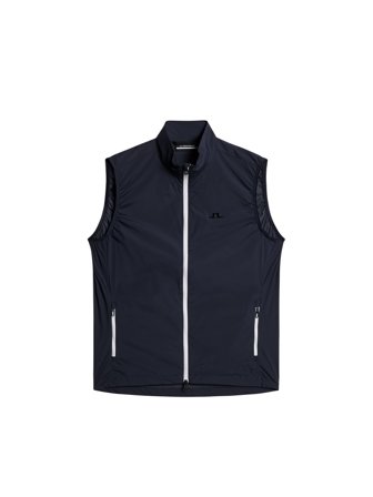 J.Lindeberg - Golf - Ash Light Packable Vest - Blå - Man - S