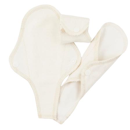 ImseVimse Sanitary Pads Classic - Thong, Natural 3 stk., Medicin & Pleje, Bind & Indlæg, Trusseindlæg