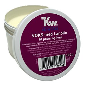 KW Vax med Lanolin till tassar och hud, 100g