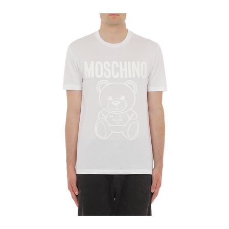 Moschino T-Shirts Hvid, Herre