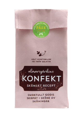 Almaregårdens Lakrits Påskkonfekt Med Smak av Påskmust Godis Brun 150G