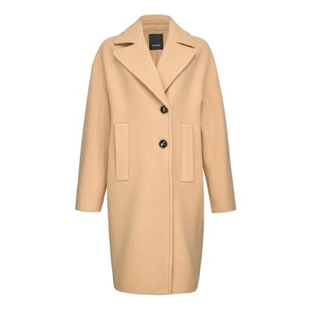Pinko Single-Breasted Coats inbo, Dame Uldfrakker