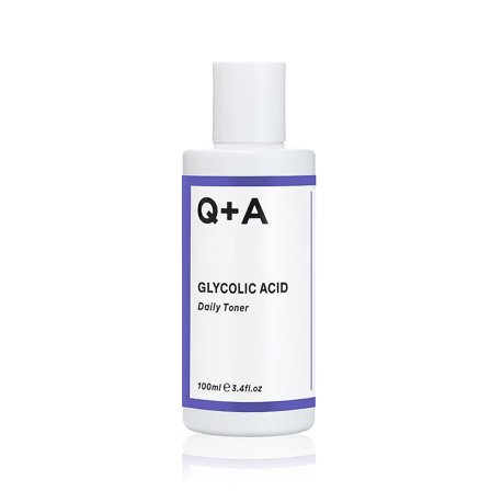 Q+A Glycolic Acid Daily Toner 100 ml, Skincare, Renseprodukter, Skintonic