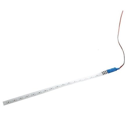 Knight Rider 32 LED Løpelys Skanner 30 cm Stripe Dekor Blå Bil 12V