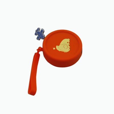 Rund plånboksförvaringsväska ORANGE