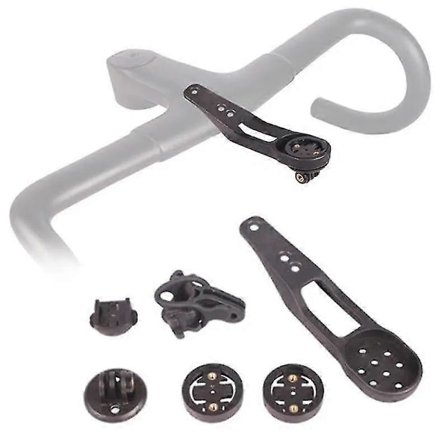 Integreret cykelstyrcomputerholder til H31, CP01, CP04, CP06, CP07, CP10, CP16 til Garmin Bryton Cateye GoPro-XinHan