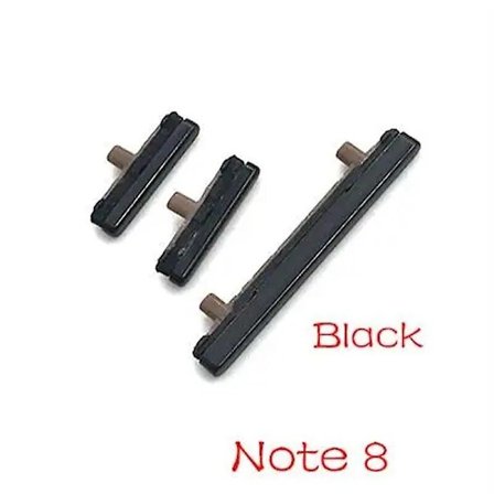 Ny strömknapp och volymknapp för Samsung Galaxy Note 8 S8 S9 S10 Plus