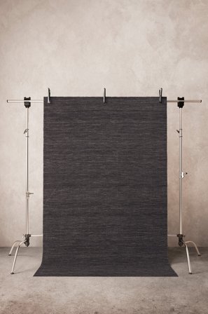 Jotex - Ullteppe Bomull/Polyester/Ull/Viskose Mørk grå ALIA - Kjøp Ulltepper hos Jotex