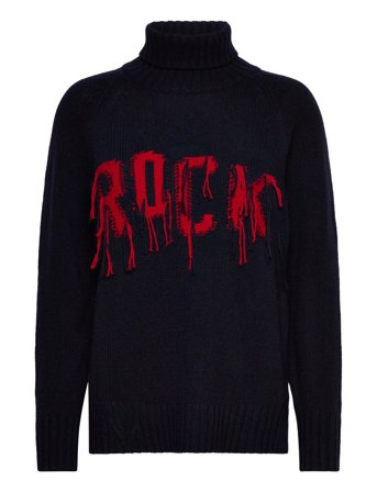 Zadig & Voltaire Mora We Rock - Navy - M